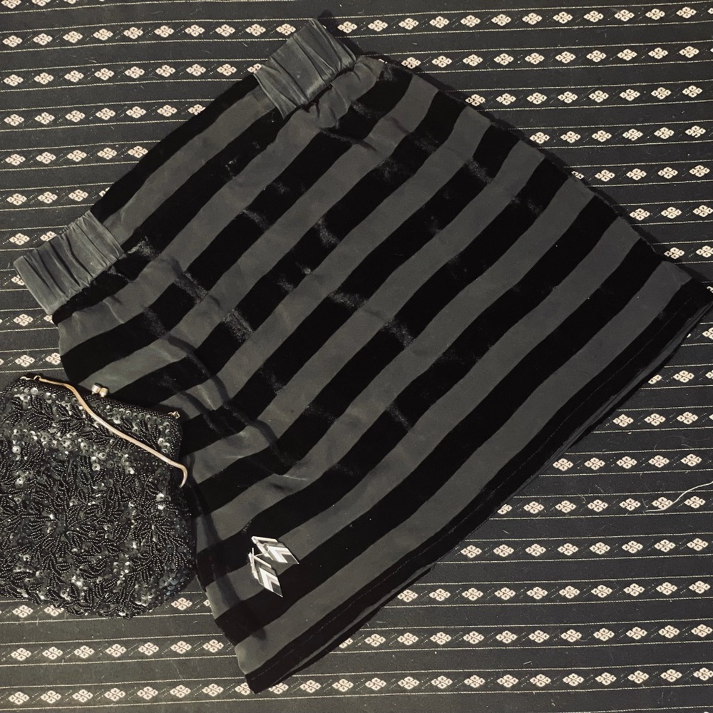Black Mini skirt by Ashley Ann - Myne Collection